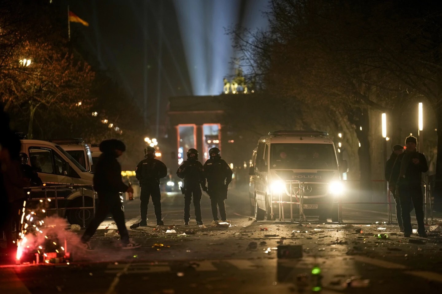 نشر قوات إضافية في برلين