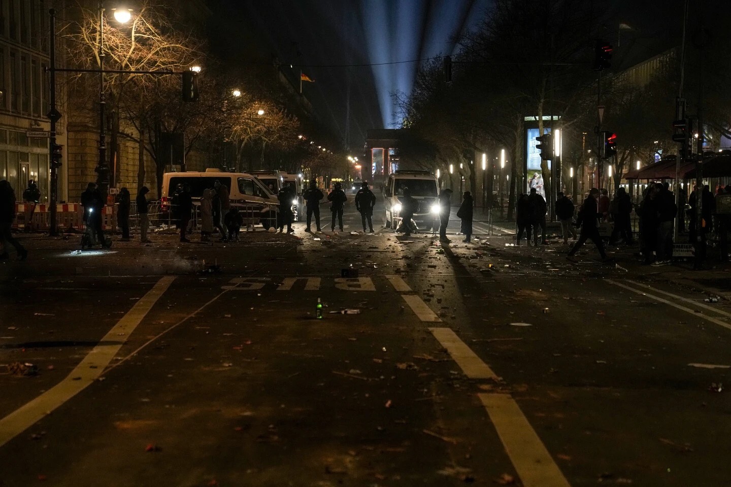 تحقيقات شرطة برلين بعد أعمال الشغب