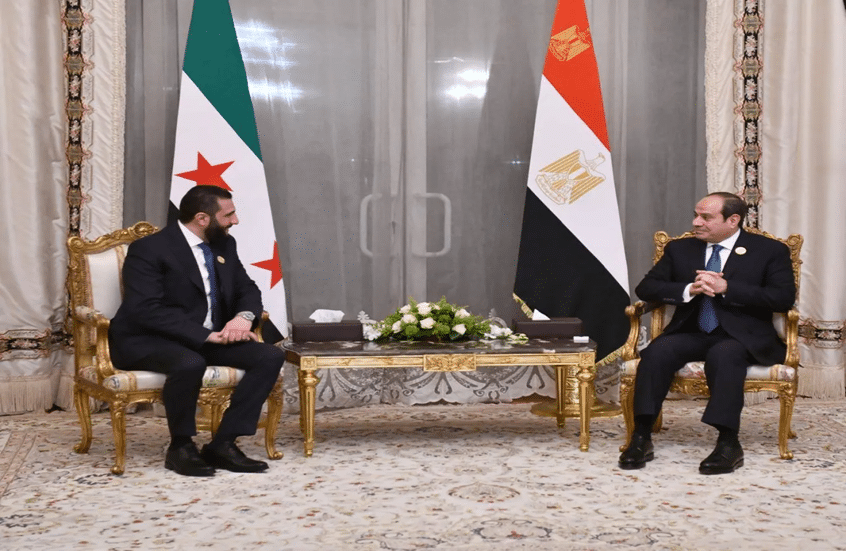 أول ملتقى اقتصادي مصري سوري في دمشق بعد زوال النظام القديم.