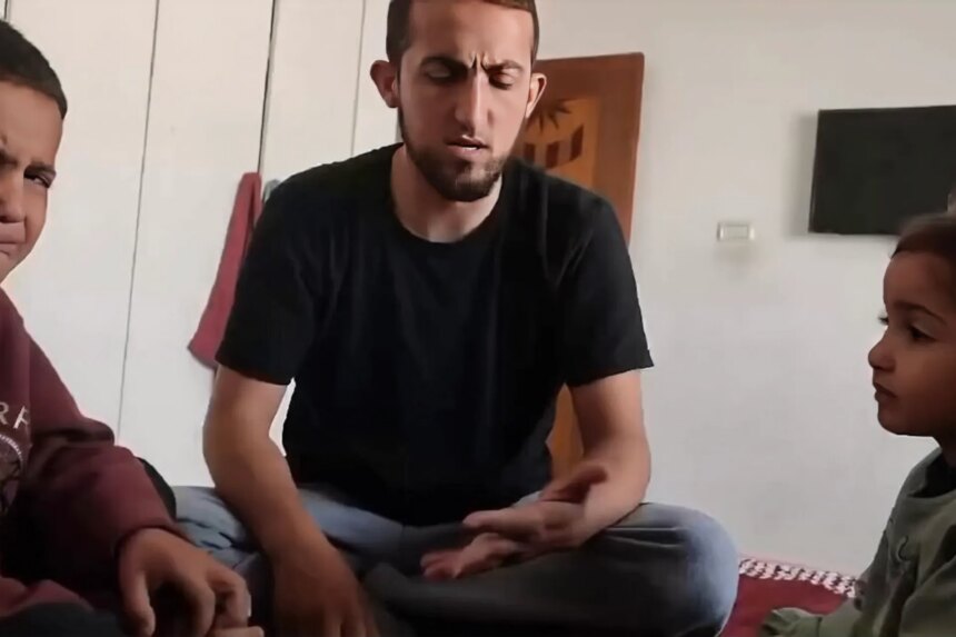 فيديو الشهيد محمد زكي يصالح طفليه يجتاح مواقع التواصل - أخبار أمنية