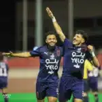أبها يحسم صعوده للدوري السعودي للمحترفين بفوزه على الطائي في الجولة الـ30.
