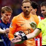 أتلتيكو مدريد 1-1 آرسنال: أرتيتا غاضب بشدة من الحكام بعد التعادل.