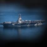 أكبر حاملة طائرات أمريكية تغادر الشرق الأوسط بعد انتشار قياسي