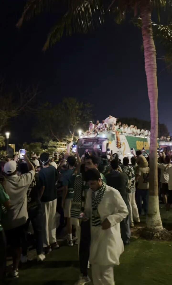 أهلي بطل أبطال آسيا عبدالسلام السلمي يطلق مسيرة لفرحته بـ 2026.