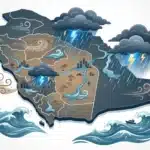 الأرصاد توقع أمطاراً رعدية وسيولًا على 11 منطقة.. زخات متوسطة ورياح نشطة.