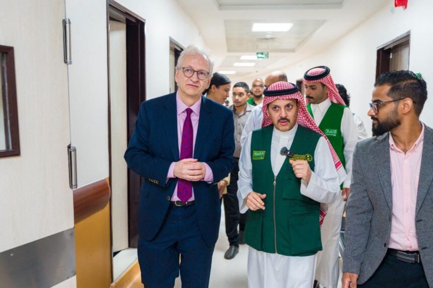 السفير الألماني يزور مستشفى الأمير محمد بن سلمان في عدن | UN-News