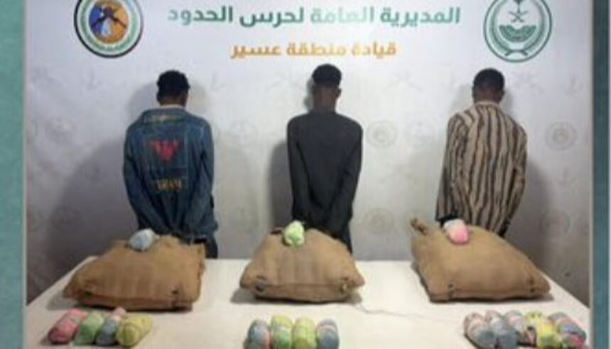 القبض على 3 إثيوبيين لتهريب القات لمنطقة عسير | تقارير un-news.org