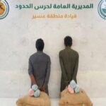 القبض على مخالفين تهربا 40 كيلو من القات في عسير - un-news.org