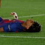 برشلونة يعلن رسمياً غياب لامين جمال حتى نهاية الموسم (68 حرفًا)