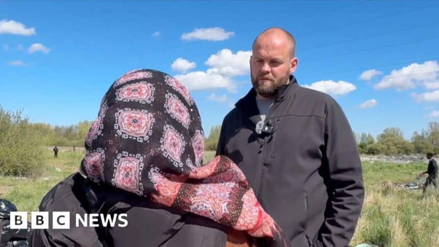 تقرير BBC من مخيم المهاجرين شمال فرنسا مع الإعلان عن اتفاق جديد.