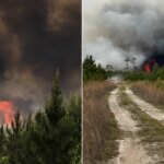 حرائق تستهلك برانتلي الأمريكية: صور أقمار صناعية تظهر دماراً كبيراً | أخبار