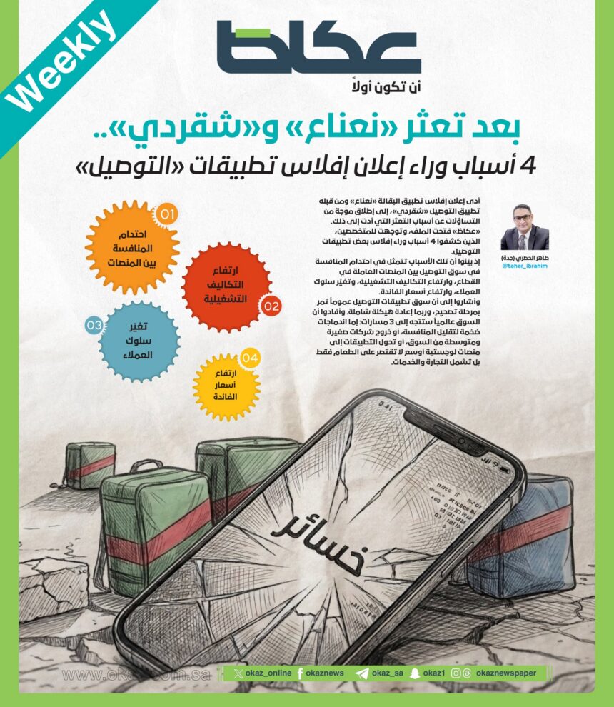 عاجل: أسباب إفلاس تطبيقات توصيل بعد تعثر نعناع وشقردي | UN-News