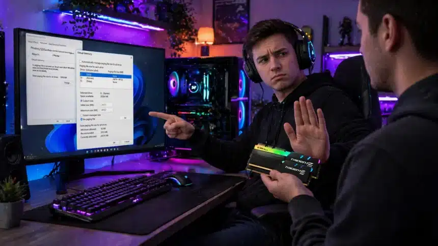 قبل شراء RAM: حيلة لتحسين أداء الألعاب على PC