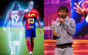 لاмін جمال يهاجم ميسي من مدريد ويحاول إعادة السمعة التاريخية للريال