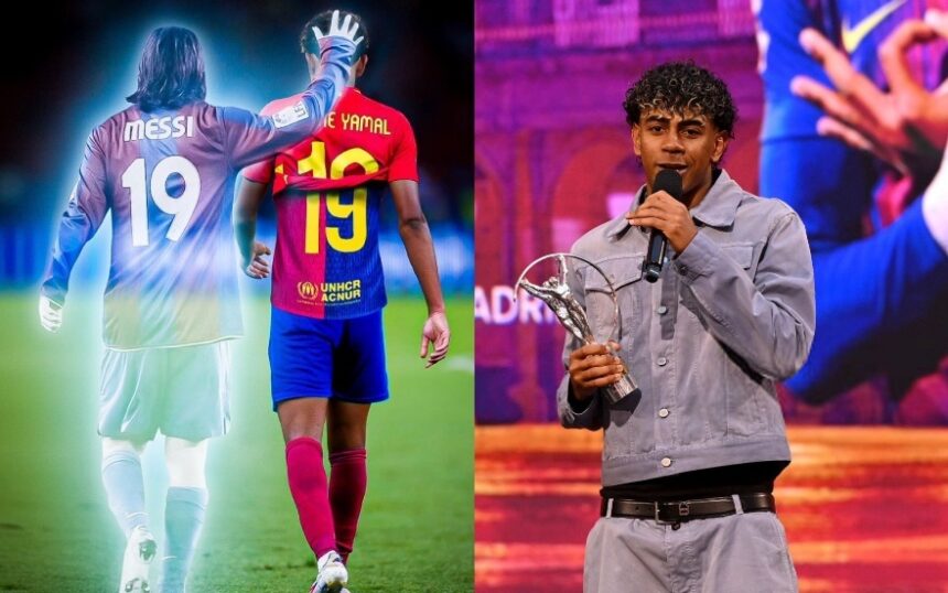 لاмін جمال يهاجم ميسي من مدريد ويحاول إعادة السمعة التاريخية للريال