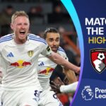 ليدز يحسم التعادل فيما يقصفه بورنموث بضربة في الدقايق الأخيرة