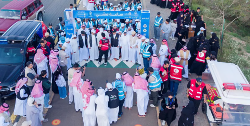 مبادرة «ساعة مشي» تجمع 3 آلاف مشارك في الباحة على موقع UN-News.org