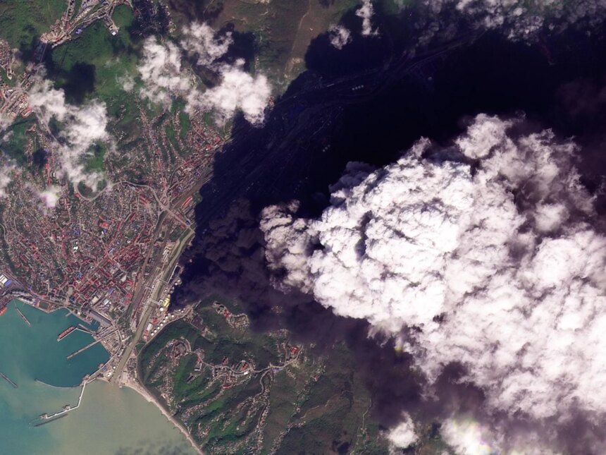 هجمات أوكرانية مباشرة تضرب قطاع الطاقة الروسي وصور فضائية تثبت ذلك