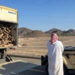 ضبط مواطن لمخالفته نظام البيئة بنقل حطب محلي في الرياض #مخالفة_بيئية